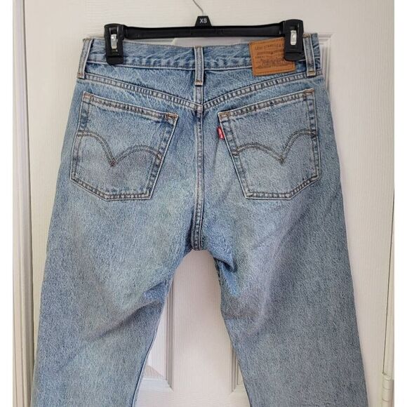 Levi's Wedge Frayed Hem Jeans 27 - Picture 5 of 10